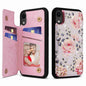 Printed Double Buckle RFID Anti-theft Phone Case, For iPhone 11, For iPhone 11 Pro, For iPhone XS / X, For iPhone XR, For iPhone XS Max, For iPhone 8 Plus / 7 Plus