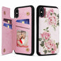 Printed Double Buckle RFID Anti-theft Phone Case, For iPhone 11, For iPhone 11 Pro, For iPhone XS / X, For iPhone XR, For iPhone XS Max, For iPhone 8 Plus / 7 Plus