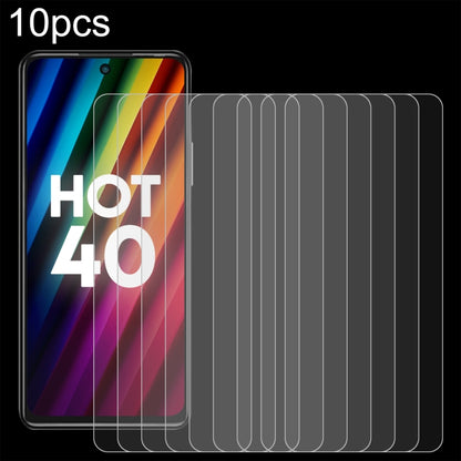 10pcs 0.26mm 9H 2.5D Tempered Glass Film