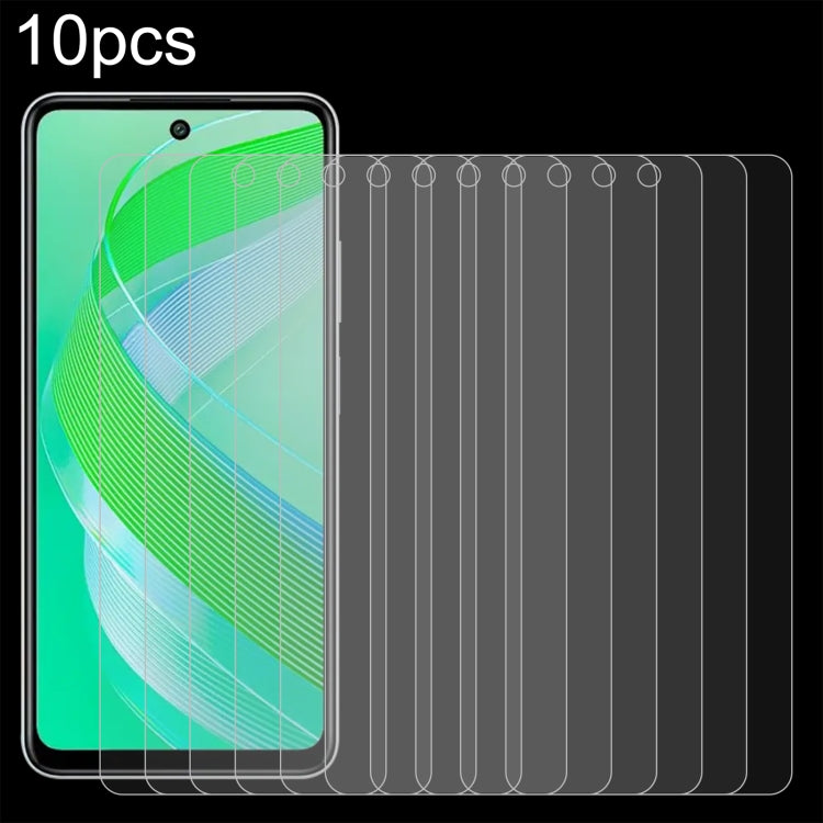 10pcs 0.26mm 9H 2.5D Tempered Glass Film