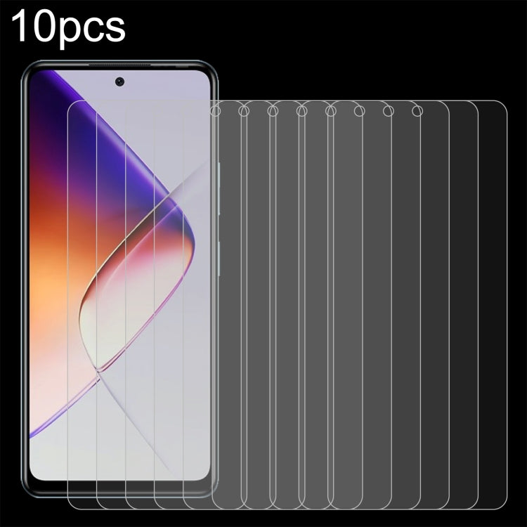 10pcs 0.26mm 9H 2.5D Tempered Glass Film