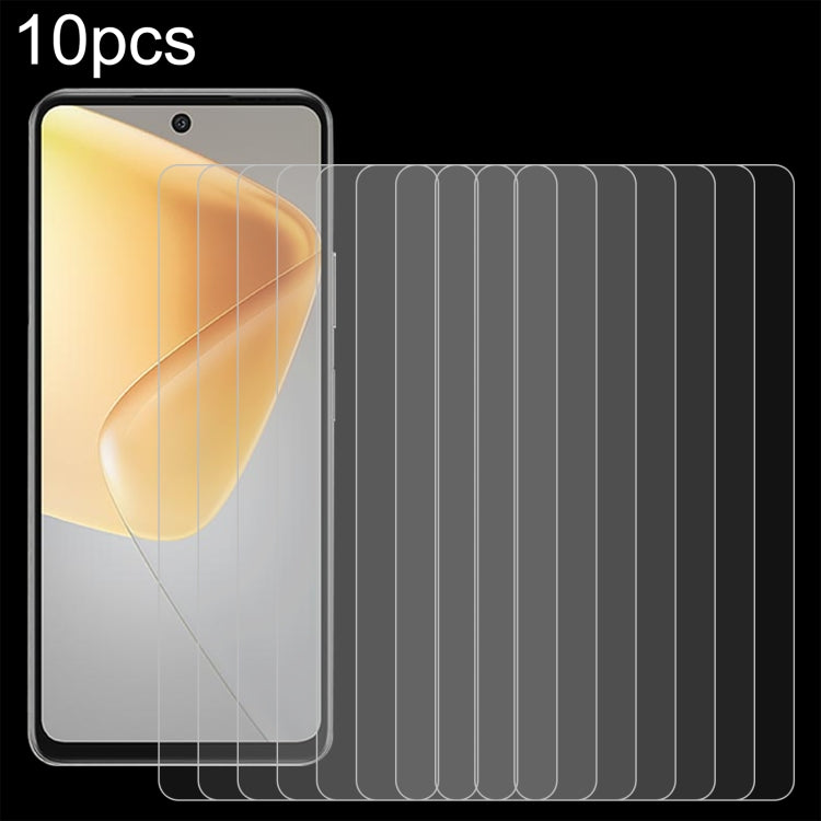 10pcs 0.26mm 9H 2.5D Tempered Glass Film