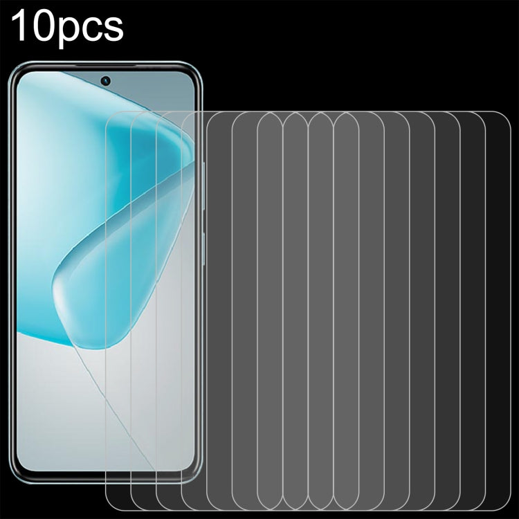 10pcs 0.26mm 9H 2.5D Tempered Glass Film