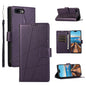 PU Genuine Leather Texture Embossed Line Phone Case, For iPhone 8 Plus / 7 Plus, For iPhone 6s Plus / 6 Plus, For iPhone 6s / 6