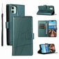 PU Genuine Leather Texture Embossed Line Phone Case, For iPhone 12 Pro, For iPhone 12 mini, For iPhone 11 Pro Max, For iPhone 11