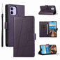 PU Genuine Leather Texture Embossed Line Phone Case, For iPhone 13, For iPhone 13 mini, For iPhone 12, For iPhone 12 Pro Max