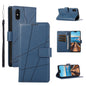 PU Genuine Leather Texture Embossed Line Phone Case, For iPhone 11 Pro, For iPhone XS / X, For iPhone XR, For iPhone XS Max