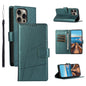 PU Genuine Leather Texture Embossed Line Phone Case, For iPhone Air, For iPhone 16 Pro Max, For iPhone 16 Pro, For iPhone 16 Plus