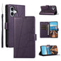 PU Genuine Leather Texture Embossed Line Phone Case, For iPhone 16, For iPhone 15 Pro Max, For iPhone 15 Pro, For iPhone 15 Plus