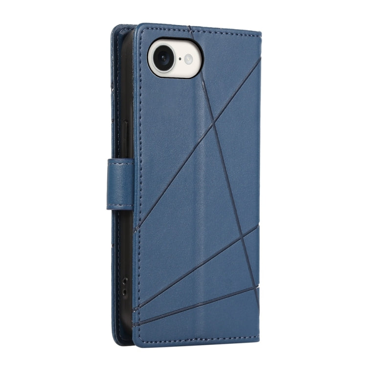 PU Genuine Leather Texture Embossed Line Phone Case, For iPhone 17e / 16e, For iPhone 17 Pro Max, For iPhone 17 Pro, For iPhone 17