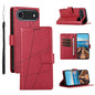 PU Genuine Leather Texture Embossed Line Phone Case, For iPhone Air, For iPhone 16 Pro Max, For iPhone 16 Pro, For iPhone 16 Plus
