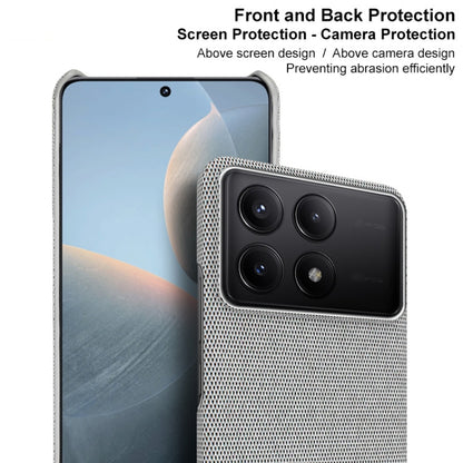 imak Ruiyi Series Cloth Texture PU + PC Phone Case, For Xiaomi Poco X6 Pro 5G/Redmi K70E 5G, For Xiaomi 14 Ultra 5G, For Xiaomi 14 Pro 5G, For Xiaomi 14 5G, For Xiaomi Redmi Note 13 Pro+ 5G, For Xiaomi Redmi Note 13 Pro 5G������������������������������...