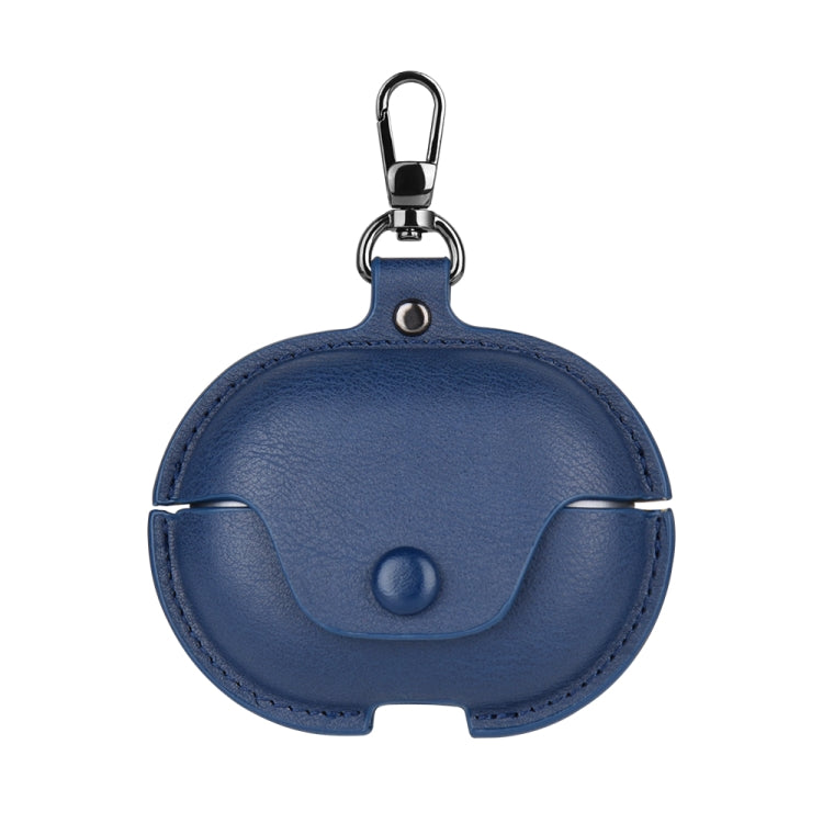Business Leather Earphone Protective Case with Hook, For Huawei FreeBuds 7i, For Huawei FreeClip