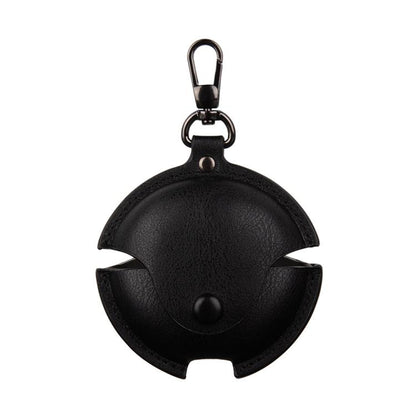 Business Leather Earphone Protective Case with Hook