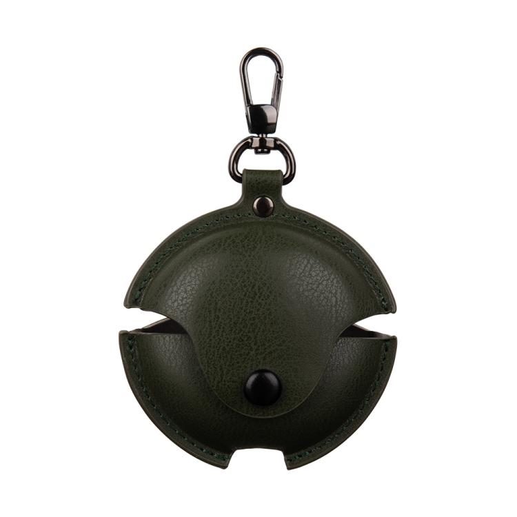 Business Leather Earphone Protective Case with Hook