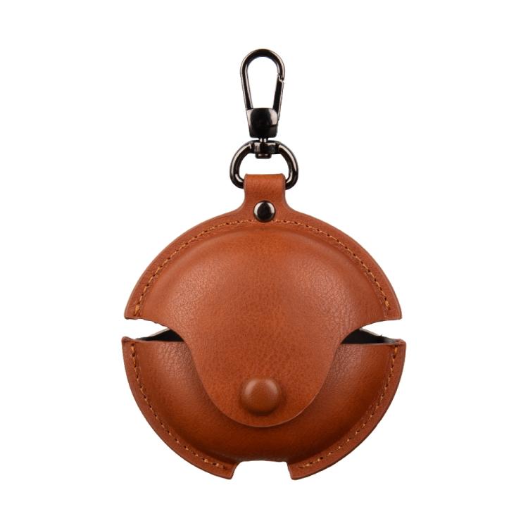 Business Leather Earphone Protective Case with Hook, For Huawei FreeBuds 7i, For Huawei FreeClip