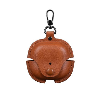 Business Leather Earphone Protective Case with Hook, For Huawei FreeBuds Pro 5 / 4 / 3, For Huawei FreeClip 2, For Huawei FreeBuds SE 4 ANC