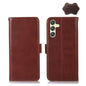 Magnetic Crazy Horse Texture Genuine Leather RFID Phone Case, For Xiaomi 14
