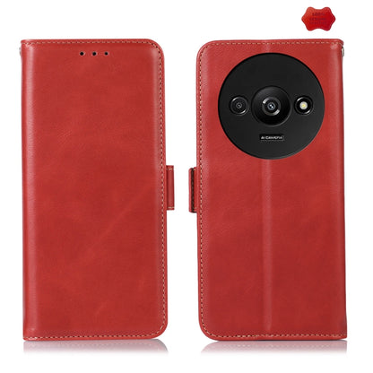 Magnetic Crazy Horse Texture Genuine Leather RFID Phone Case, For Xiaomi Redmi A3, For Xiaomi Redmi 13C 4G/5G/Poco C65/Poco M6, For Xiaomi Redmi Note 13 Pro 4G/Poco M6 Pro, For Xiaomi Redmi K70E/Poco X6 Pro, For Xiaomi Redmi Note 13R Pro���������������...