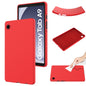 Pure Color Liquid Silicone Shockproof Tablet Case