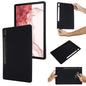 Pure Color Liquid Silicone Shockproof Tablet Case