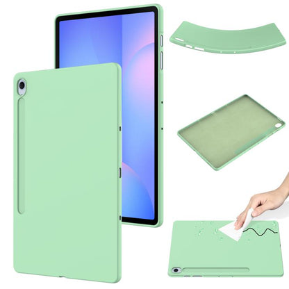 Pure Color Liquid Silicone Shockproof Tablet Case