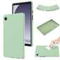 Pure Color Liquid Silicone Shockproof Tablet Case