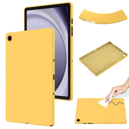 Pure Color Liquid Silicone Shockproof Tablet Case