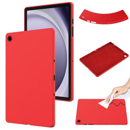 Pure Color Liquid Silicone Shockproof Tablet Case