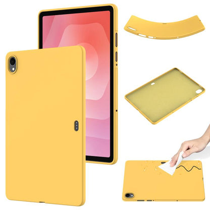 Pure Color Liquid Silicone Shockproof Tablet Case