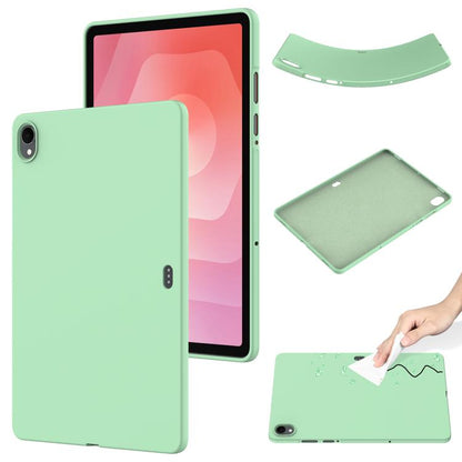 Pure Color Liquid Silicone Shockproof Tablet Case