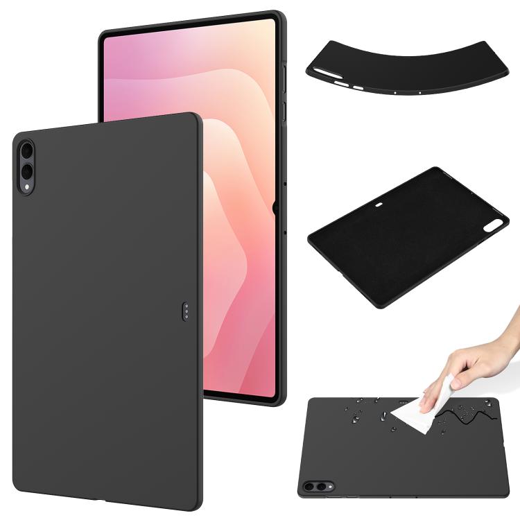 Pure Color Liquid Silicone Shockproof Tablet Case