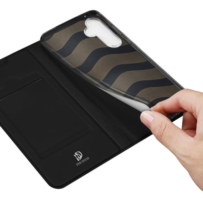 DUX DUCIS Skin Pro Series Flip Leather Phone Case, For Samsung Galaxy A55 5G