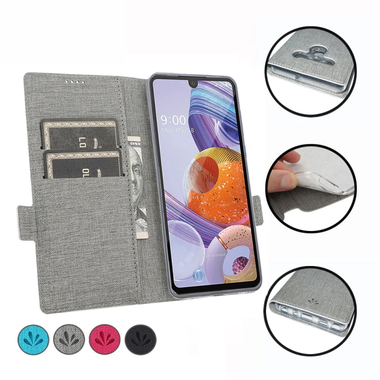 ViLi Side Button Magnetic Suction Type Shockproof TPU + PU Horizontal Flip Protective Case with Card Slot & Holder & Wallet