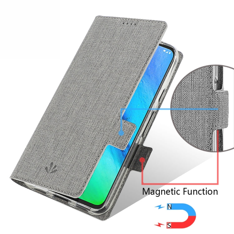 ViLi Side Button Magnetic Suction Type Shockproof TPU + PU Horizontal Flip Protective Case with Card Slot & Holder & Wallet