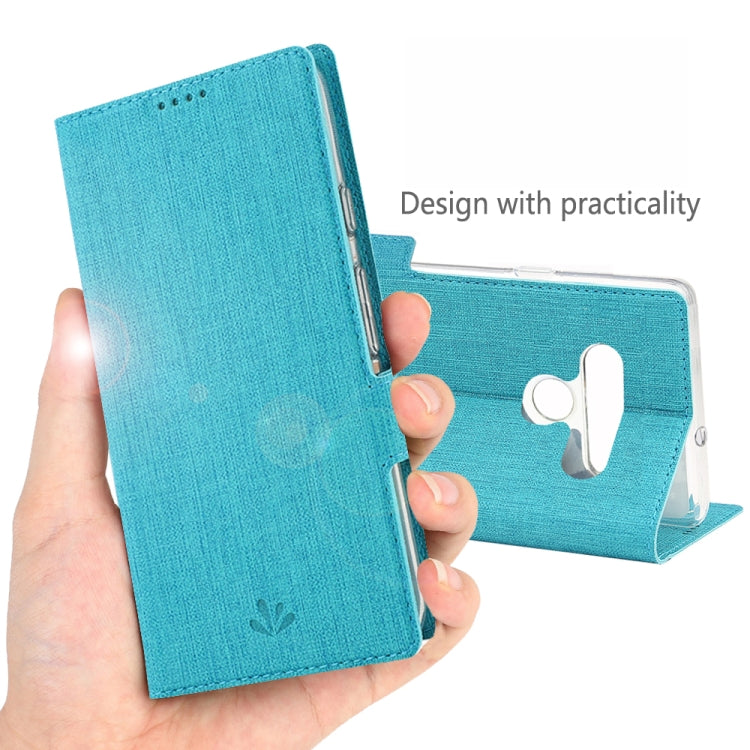 ViLi Side Button Magnetic Suction Type Shockproof TPU + PU Horizontal Flip Protective Case with Card Slot & Holder & Wallet