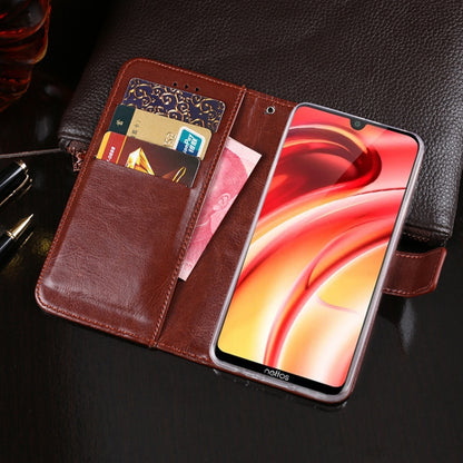 idewei Crazy Horse Texture Horizontal Flip Leather Case with Holder & Card Slots & Wallet, For TP-Link Neffos C9s, For UMIDIGI A3X, For Ulefone Note 8P