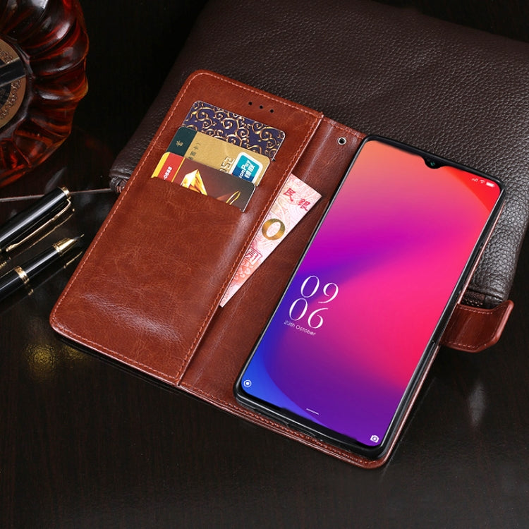 idewei Crazy Horse Texture Horizontal Flip Leather Case with Holder & Card Slots & Wallet, Series 1