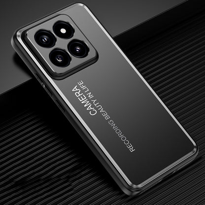 Frosted Metal Phone Case, For Xiaomi 14 Ultra, For Xiaomi 14 Pro, For Xiaomi 14, For Xiaomi Redmi Note 13 5G