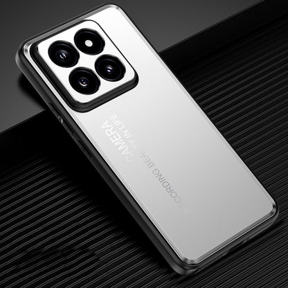 Frosted Metal Phone Case, For Xiaomi 14 Ultra, For Xiaomi 14 Pro, For Xiaomi 14, For Xiaomi Redmi Note 13 5G