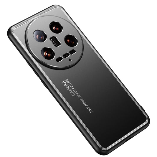 Frosted Metal Phone Case, For Xiaomi 14 Ultra, For Xiaomi 14 Pro, For Xiaomi 14, For Xiaomi Redmi Note 13 5G