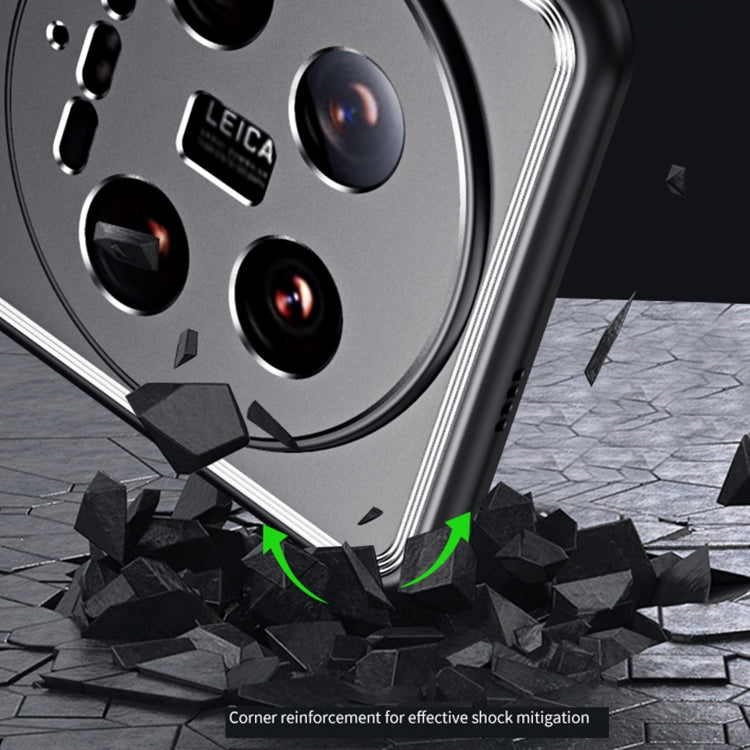 Frosted Metal Phone Case, For Xiaomi 14 Ultra, For Xiaomi 14 Pro, For Xiaomi 14, For Xiaomi Redmi Note 13 5G