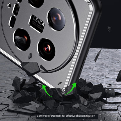 Frosted Metal Phone Case, For Xiaomi 14 Ultra, For Xiaomi 14 Pro, For Xiaomi 14, For Xiaomi Redmi Note 13 5G