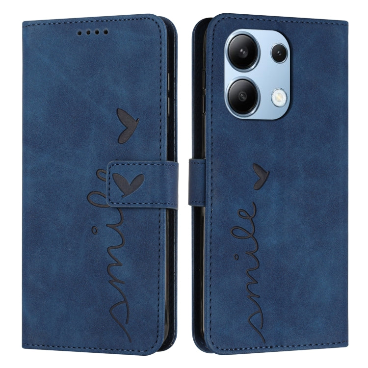 Skin Feel Heart Embossed Leather Phone Case with Long Lanyard, Series 3