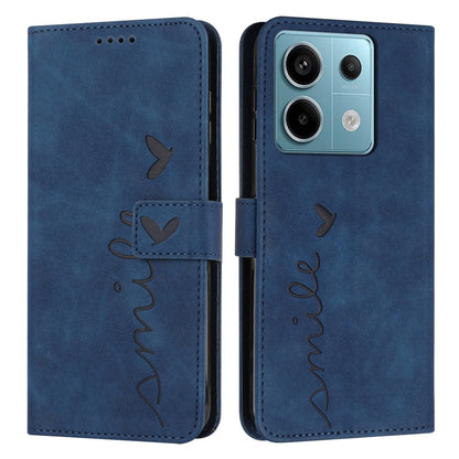 Skin Feel Heart Embossed Leather Phone Case with Long Lanyard, Series 3