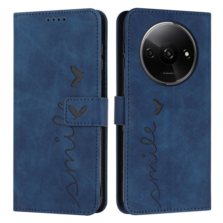 Skin Feel Heart Embossed Leather Phone Case with Long Lanyard, Series 3