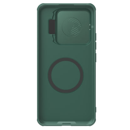 NILLKIN Black Mirror Prop CD Texture Mirror MagSafe Magnetic Phone Case, For Xiaomi 14 Pro