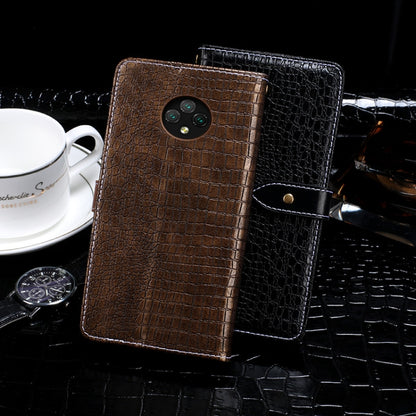 idewei Crocodile Texture Horizontal Flip Leather Case with Holder & Card Slots & Wallet