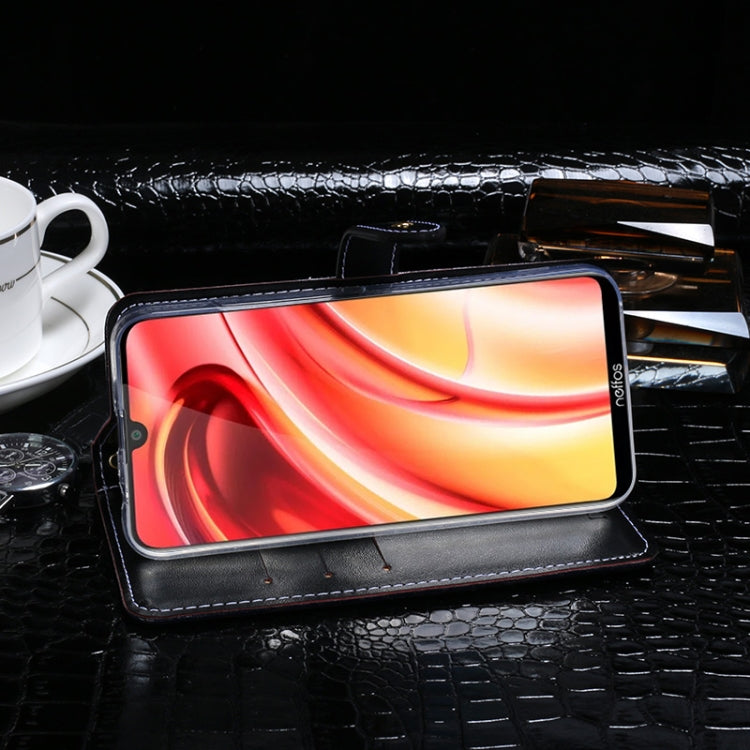 idewei Crocodile Texture Horizontal Flip Leather Case with Holder & Card Slots & Wallet, For TP-Link Neffos C9s, For Ulefone Note 8P, For Umidigi A3X, For Xiaomi Redmi 9A