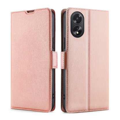 Ultra-thin Voltage Side Buckle Horizontal Flip Leather Phone Case, Series 2